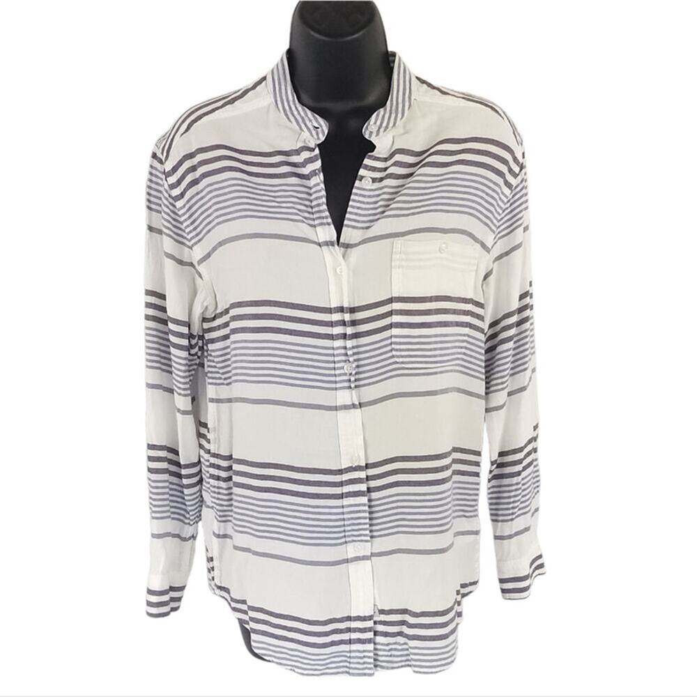 Rails Striped Button Down Shirt - Picture 3 of 14